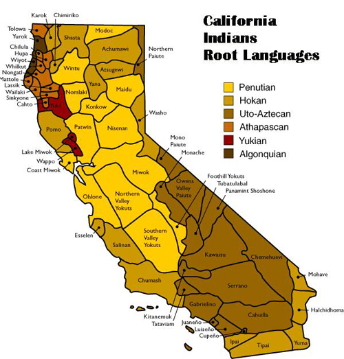 California Tribal Languages. N.d. Posted by Northern California Indian Development Council