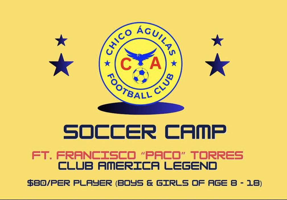 Join the Chico Aguilas FC Soccer Camp and Train with a Pro