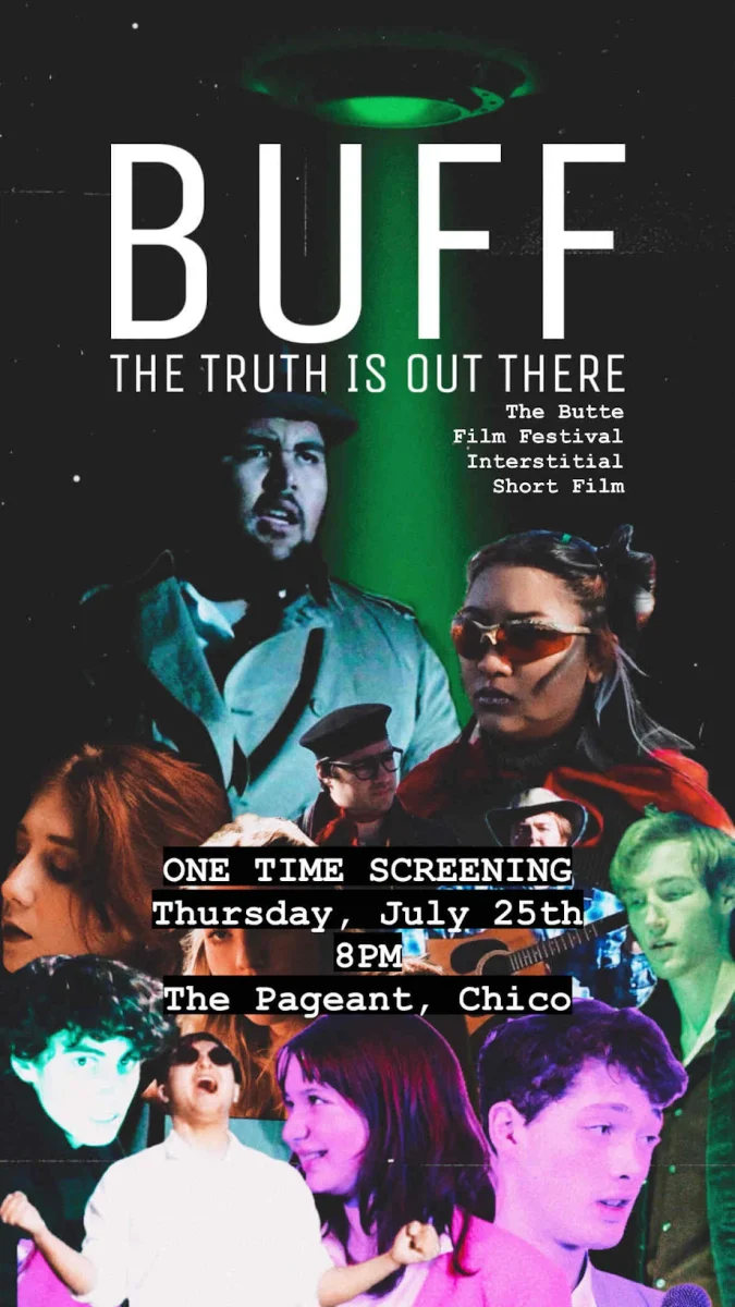 Poster for the screening of  the truth is out there 
