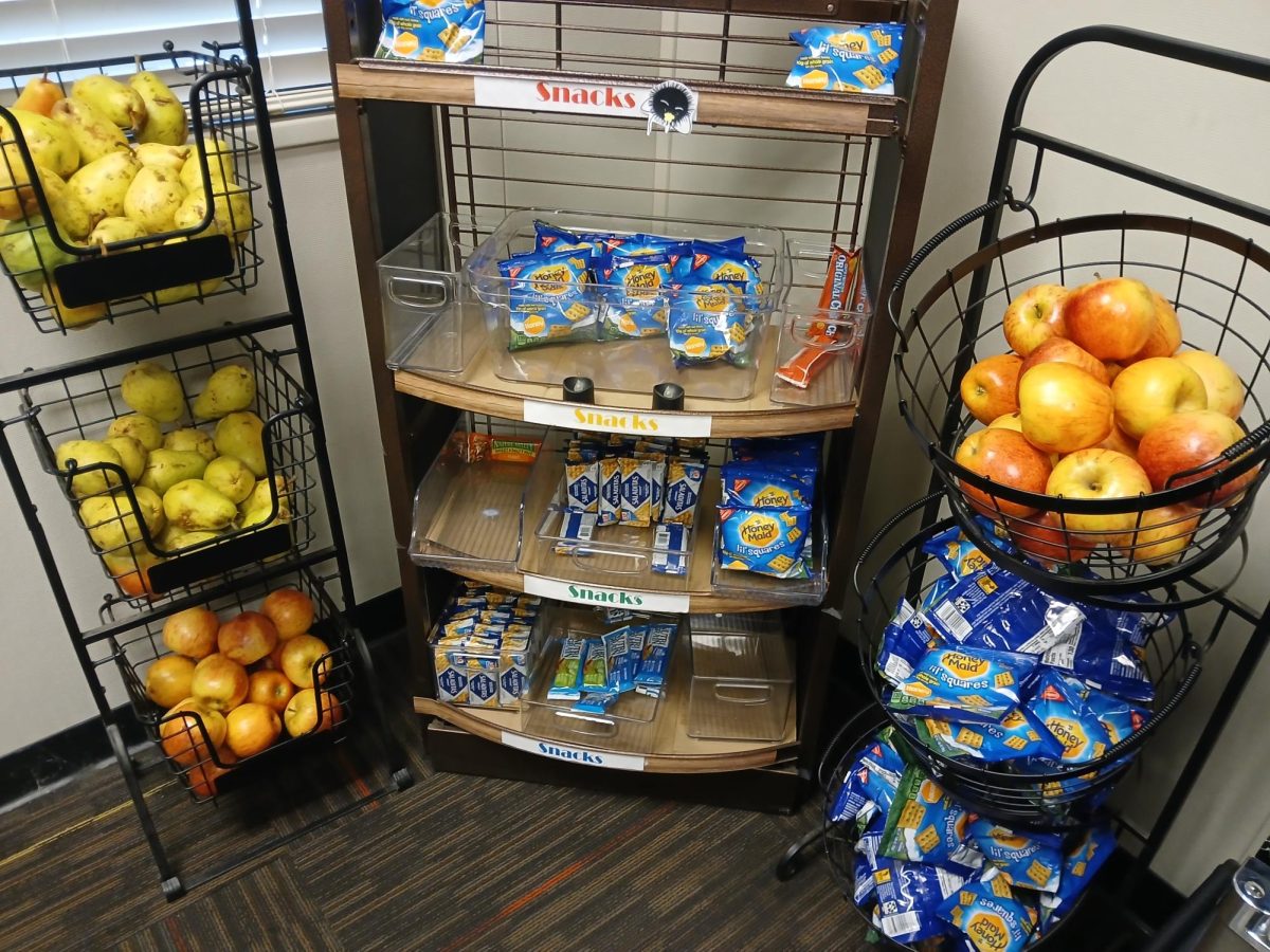 Snack Shelf, Roadrunner Hub, Butte College Main Campus, Nov. 14, 2024