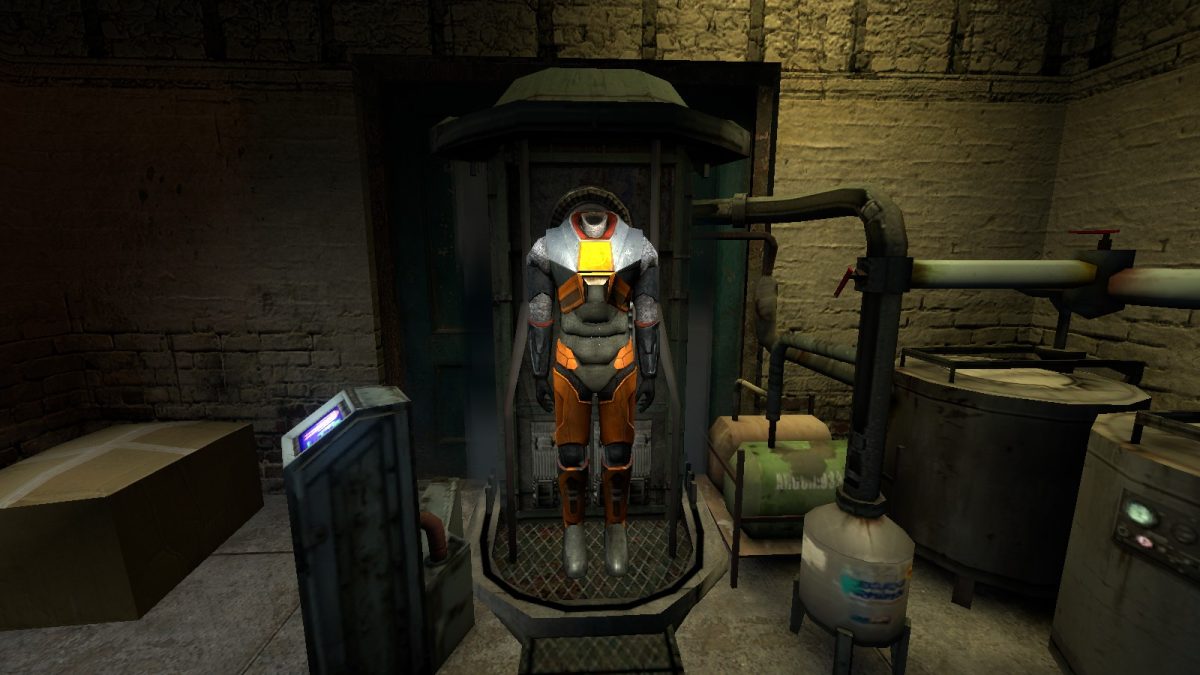 HEV Suit worn by Gordon Freeman, "Half-Life 2", Valve Corporation