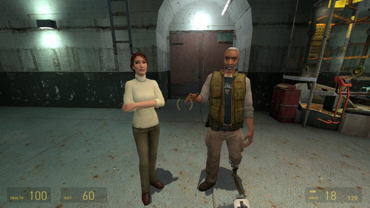 Dr. Judith Mossman (Left) and Dr. Eli Vance (Right), "Half-Life 2", Valve Corporation