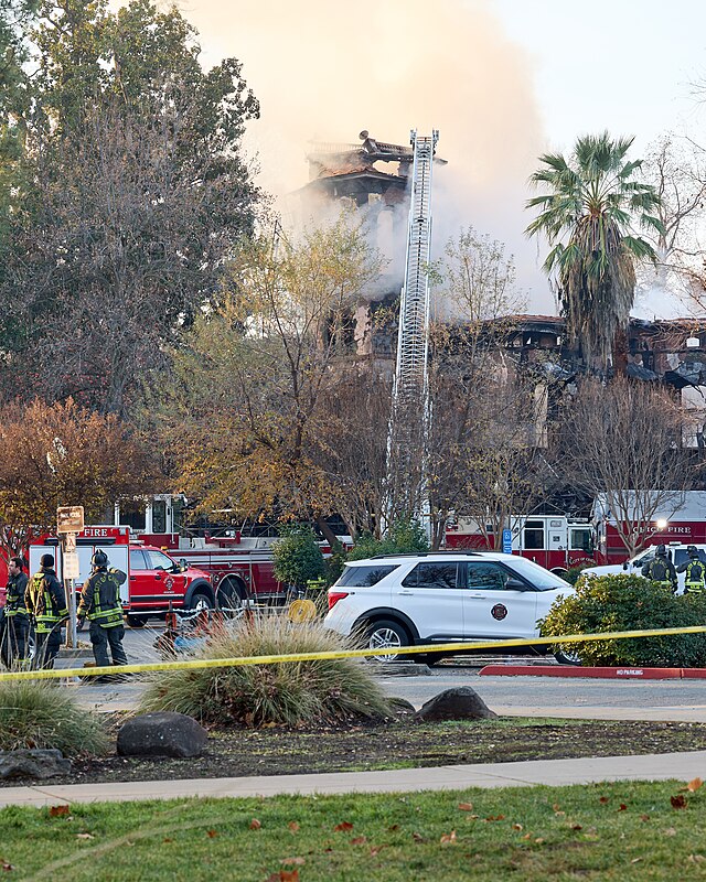 Bidwell Mansion destroyed by fire early Wednesday morning