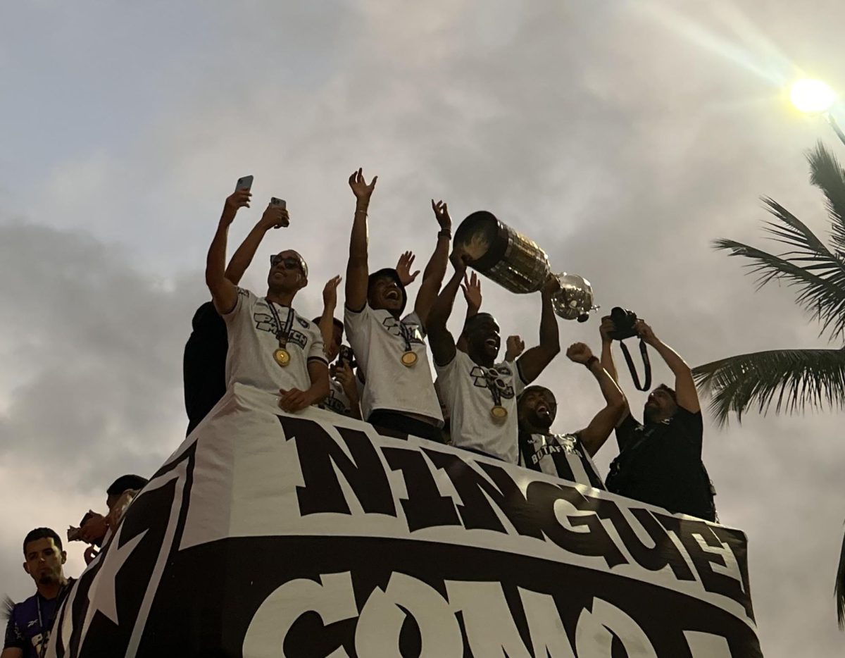 Botafogo's parade on November 1, Rio de Janeiro, Brazil