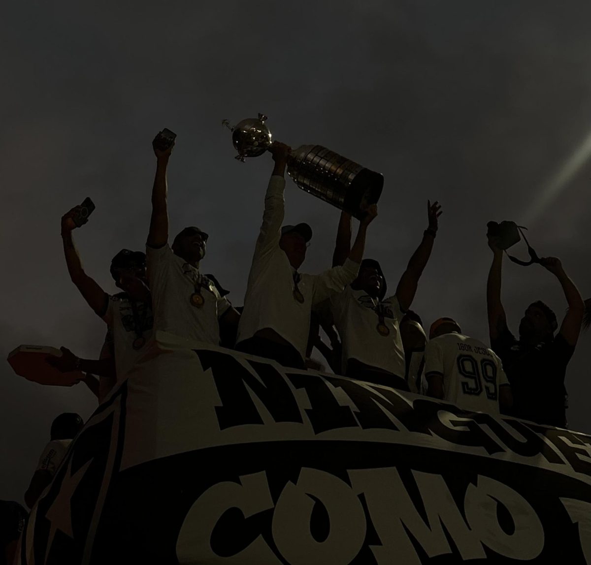 Botafogo's parade on November 1, Rio de Janeiro, Brazil