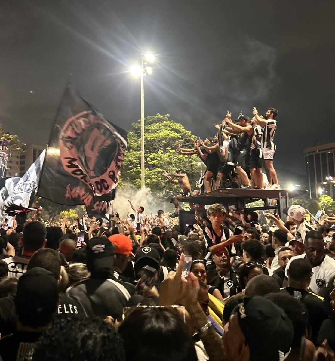 Botafogo's parade on November 1, Rio de Janeiro, Brazil