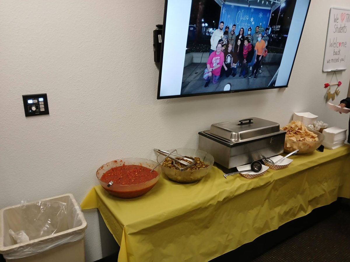 Nacho stand at the TRIO Center, Butte College Main Campus, on Tuesday, Feb. 4, 2025, Photo by Juan R. Valencia