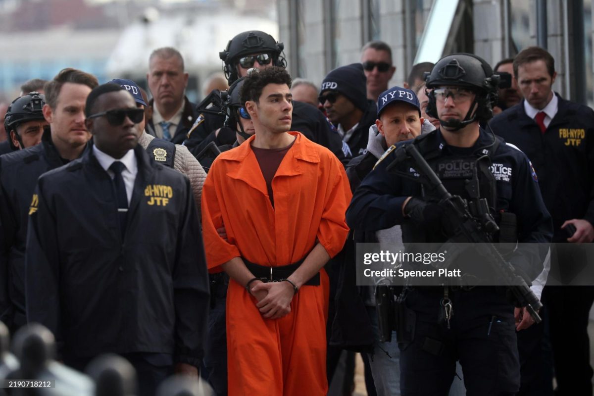 Luigi Mangione transferred from PA, to NYC pic via Getty Images 