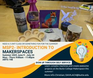 Enroll in a Summer Maker Space class today!
