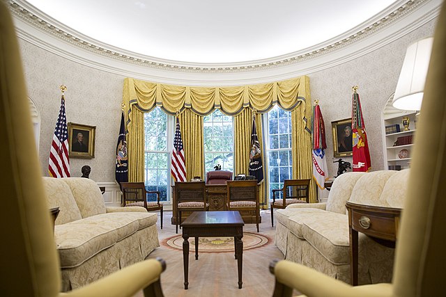 by White House, on August 20th 2017, from Wikimedia Commons