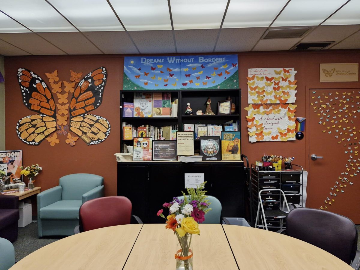 Picture taken inside of the center.