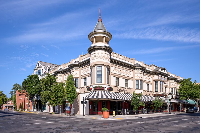 View of the Morehead Building, Chico, Ca. June 9, 2024. 
