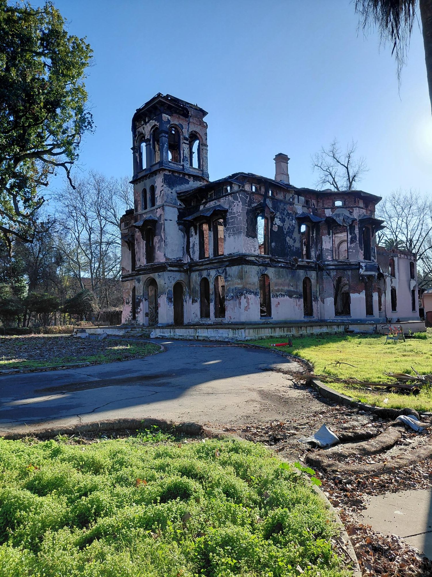 The Bidwell Mansion as it currently stands, January 26, 2026.
