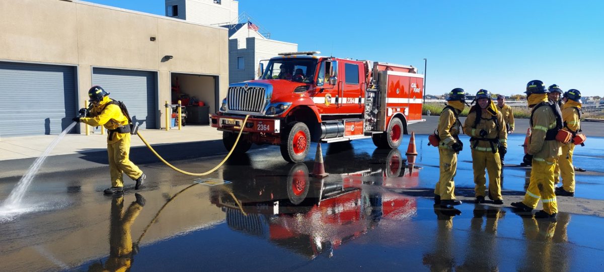 Station 40 runs through drills before the season picks up. (Smartsville, Ca.) March, 13, 2026.