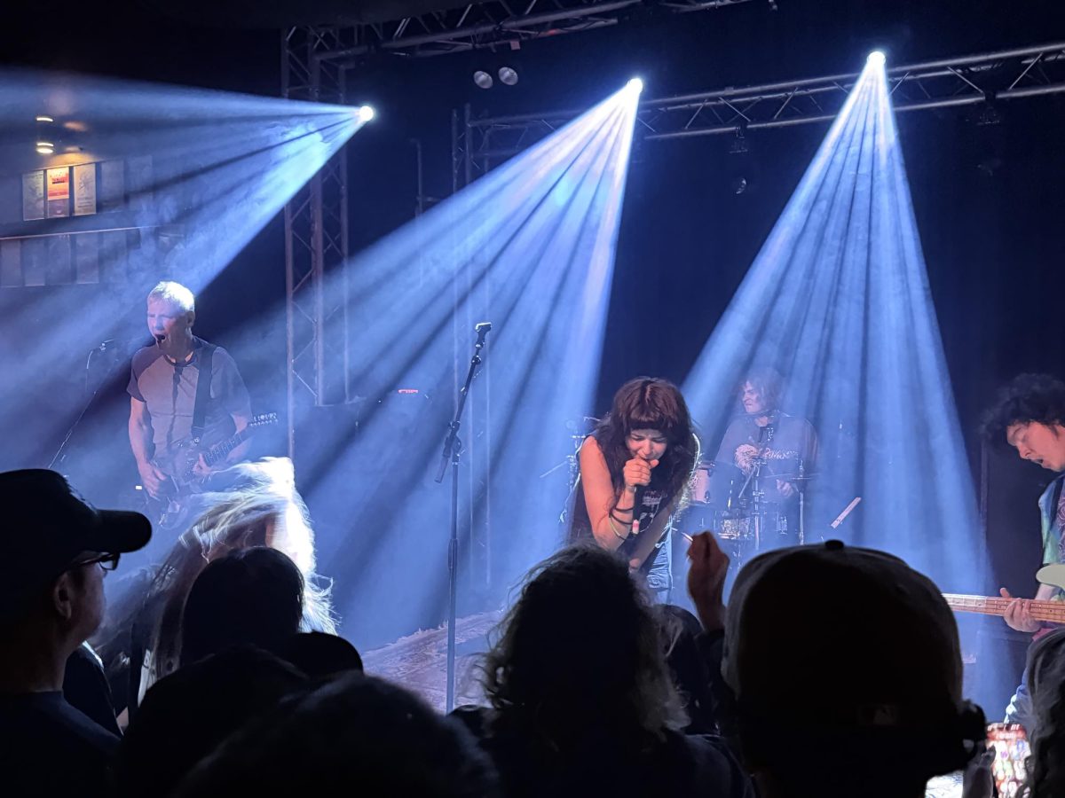 Max showcases BlackFlag signature gritty, punk sound during the show. (April, 13, 2026)